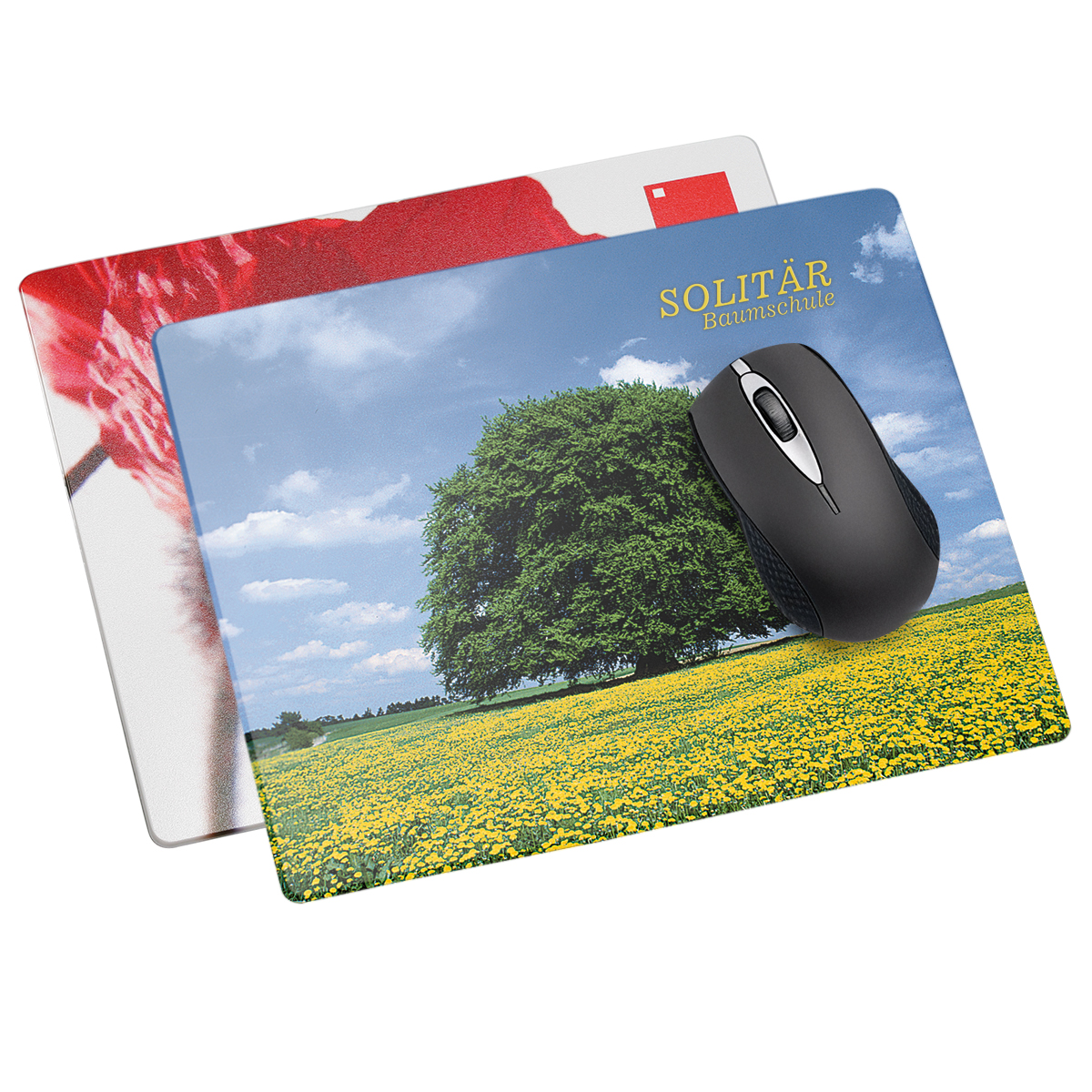 Mouse-Pad "Omega" als Werbeartikel mit Logo bedrucken