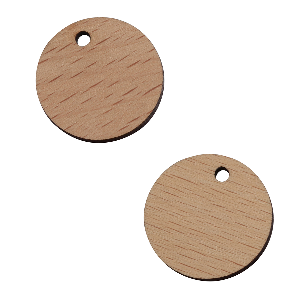 1€-Chip Holz als Werbeartikel mit Logo bedrucken