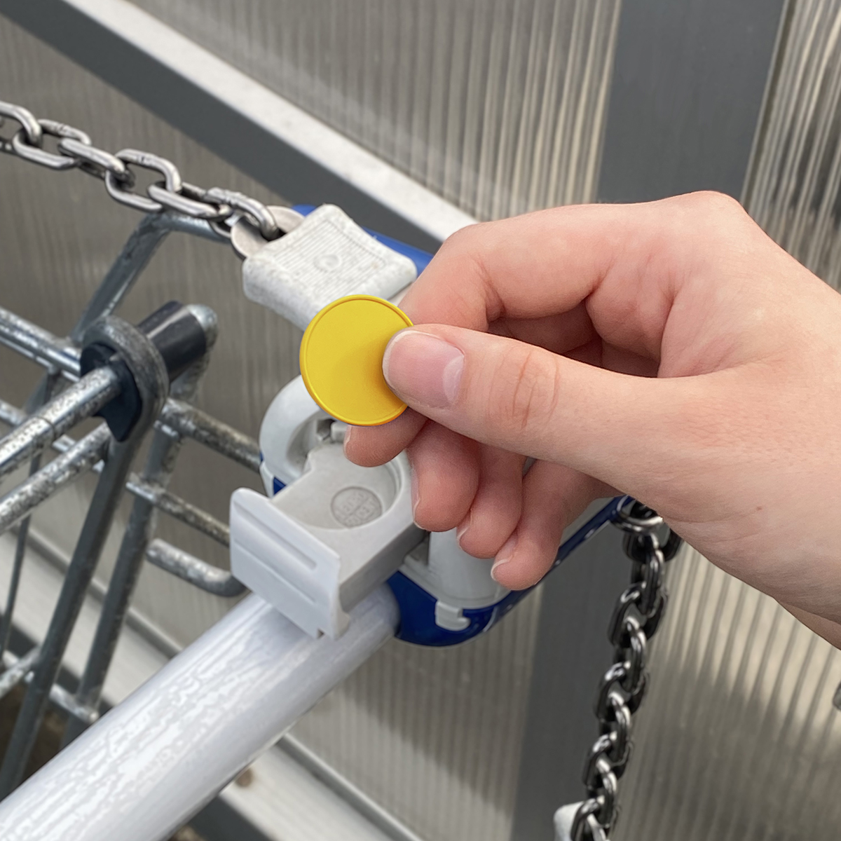 1€-Chip als Werbeartikel mit Logo bedrucken