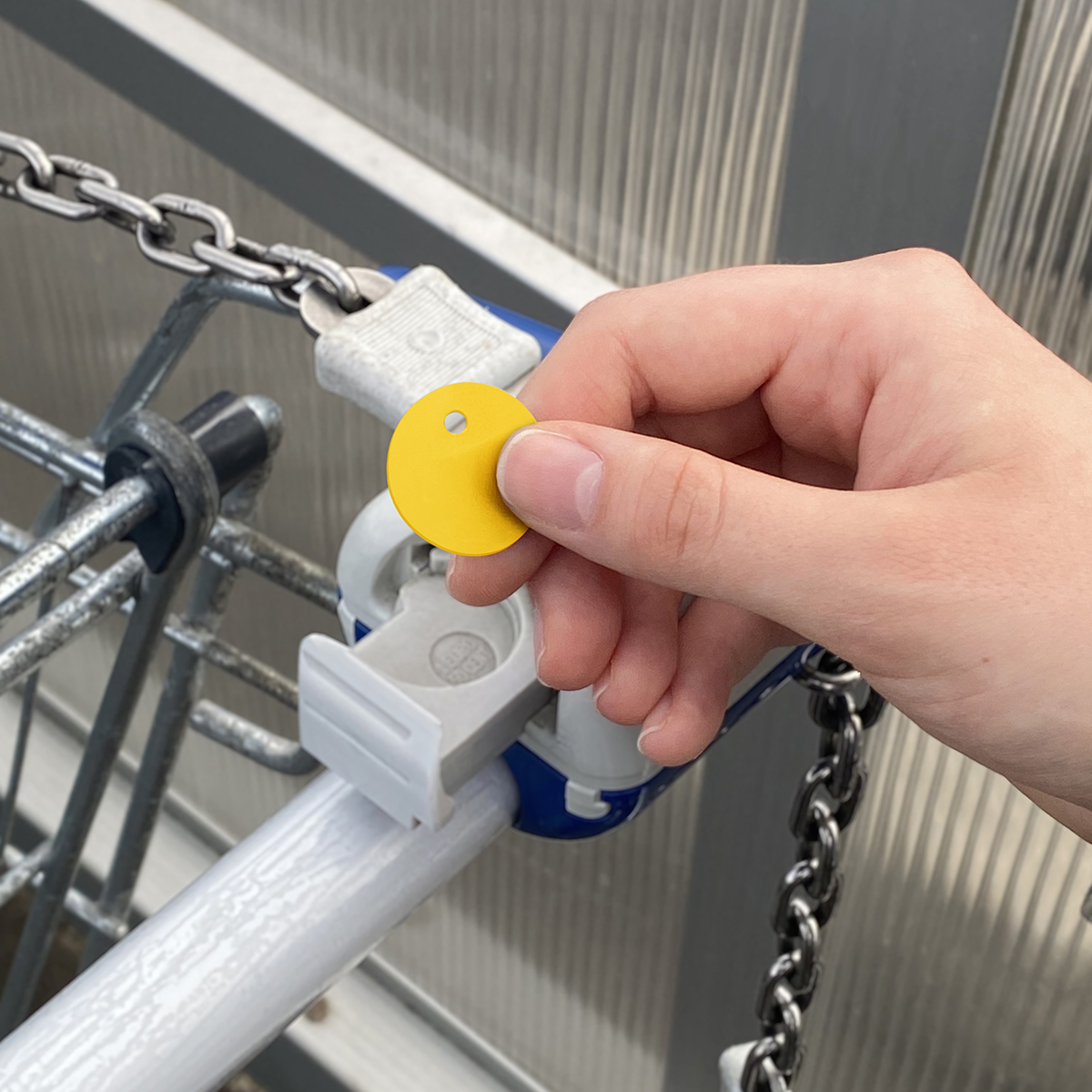 1€-Chip als Werbeartikel mit Logo bedrucken