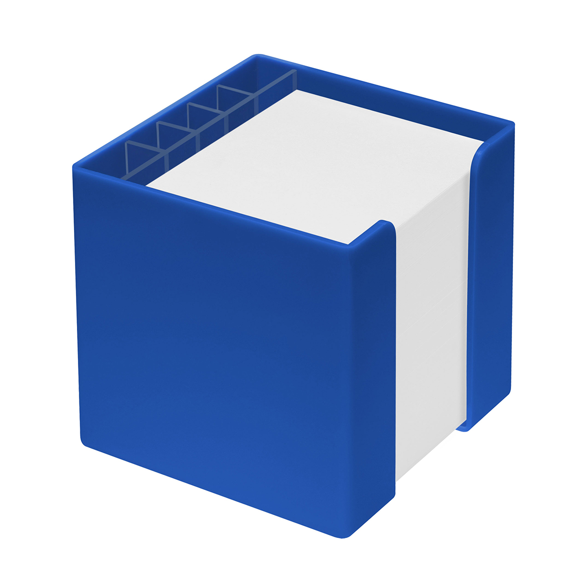 Zettelbox mit Köcher "Alpha" als Werbeartikel mit Logo bedrucken