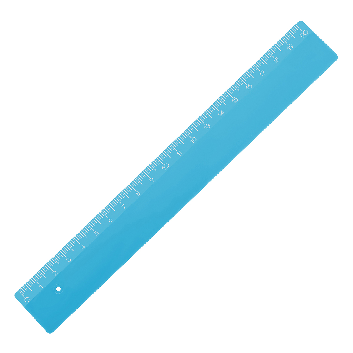 Lineal 20 cm als Werbeartikel mit Logo bedrucken