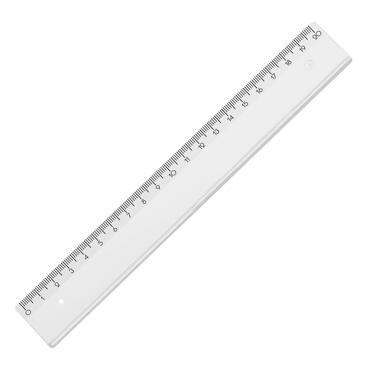 Lineal 20 cm als Werbeartikel mit Logo bedrucken