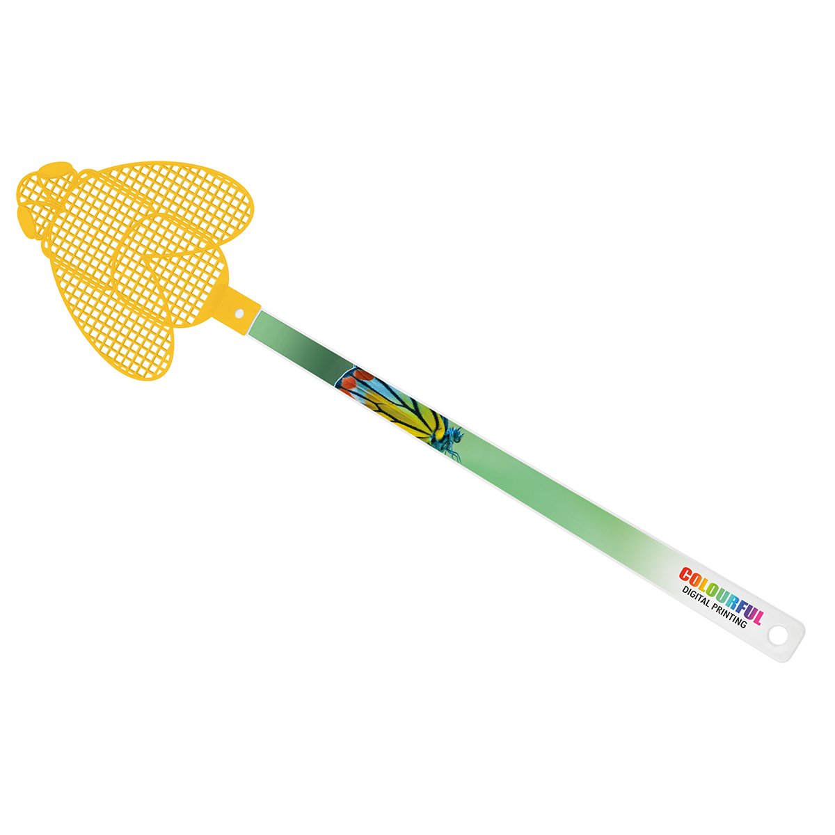 Fliegenklatsche "Brummi" als Werbeartikel mit Logo bedrucken