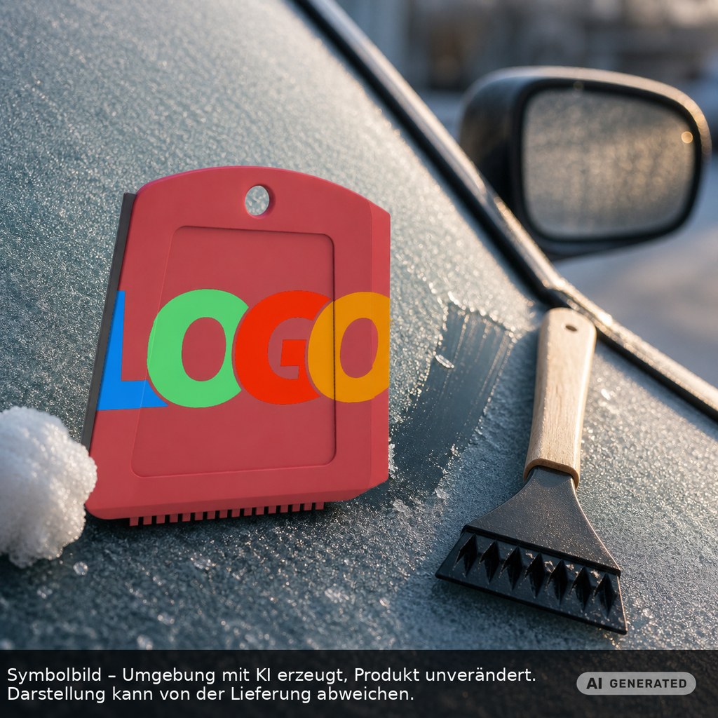 Eiskratzer Recycling "Alpha" als Werbeartikel mit Logo bedrucken