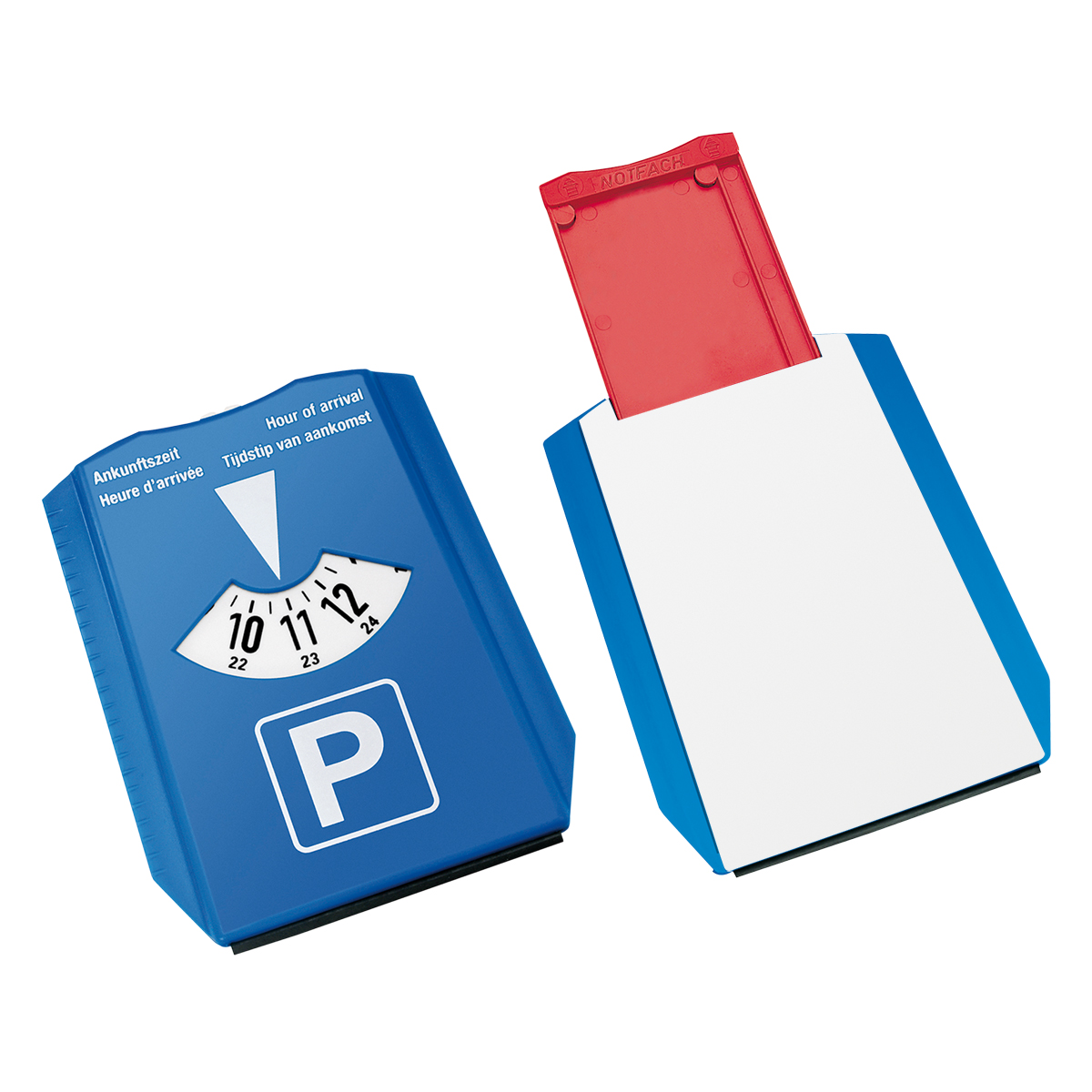 Parkscheibe "Beta" als Werbeartikel mit Logo bedrucken