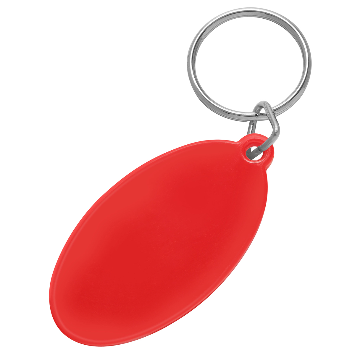 Schlüsselanhänger "Oval" als Werbeartikel mit Logo bedrucken