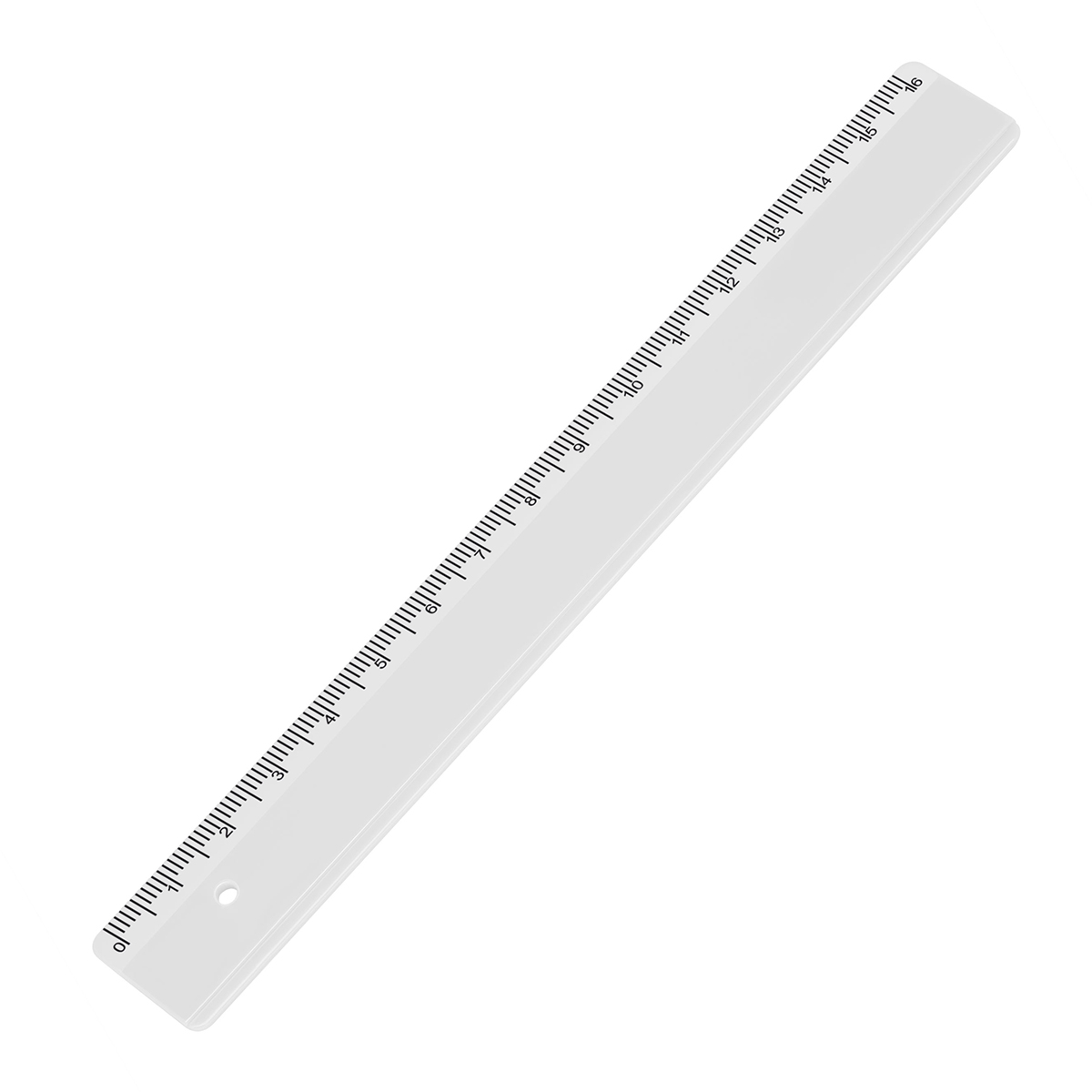 Lineal 16 cm als Werbeartikel mit Logo bedrucken