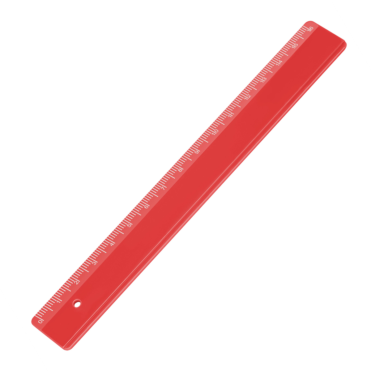 Lineal 16 cm als Werbeartikel mit Logo bedrucken