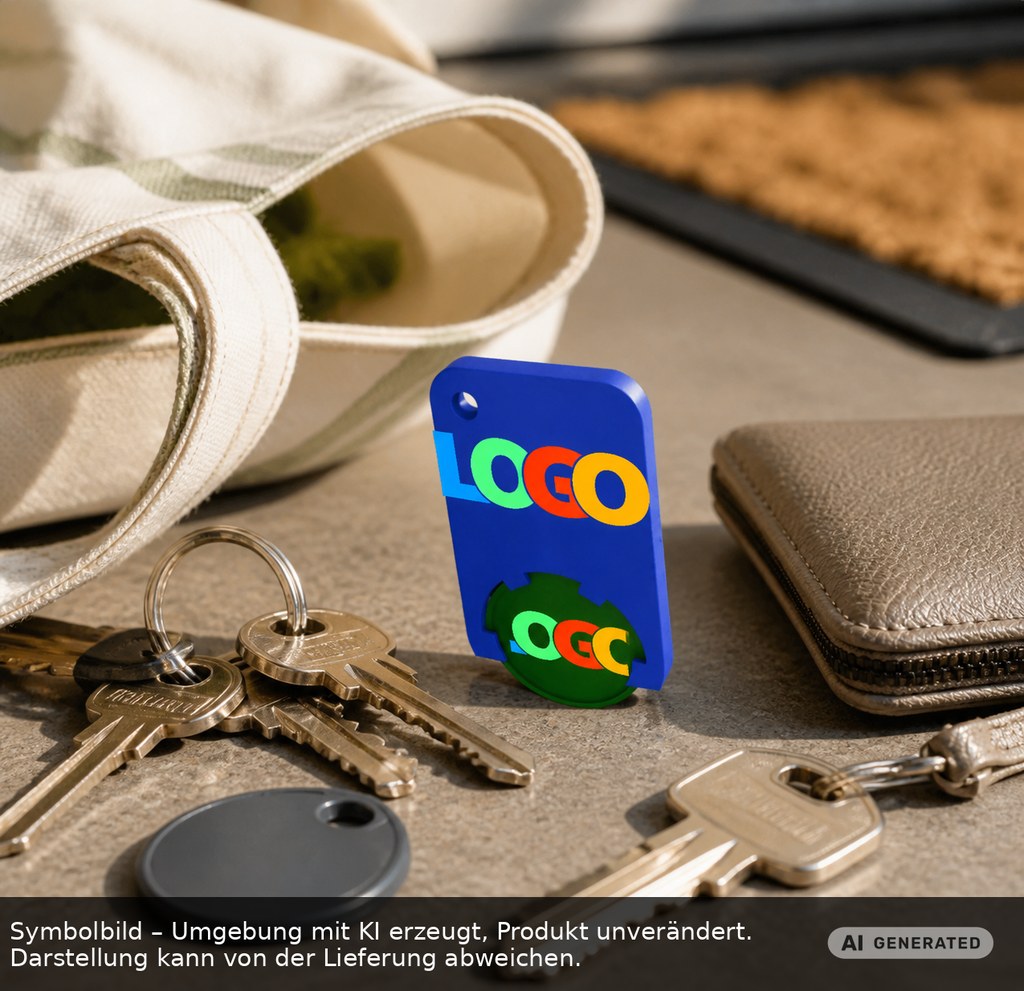 Chiphalter mit 1€-Chip "Beta" als Werbeartikel mit Logo bedrucken
