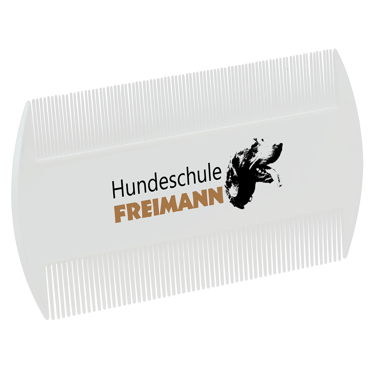 Floh- und Läusekamm als Werbeartikel mit Logo bedrucken