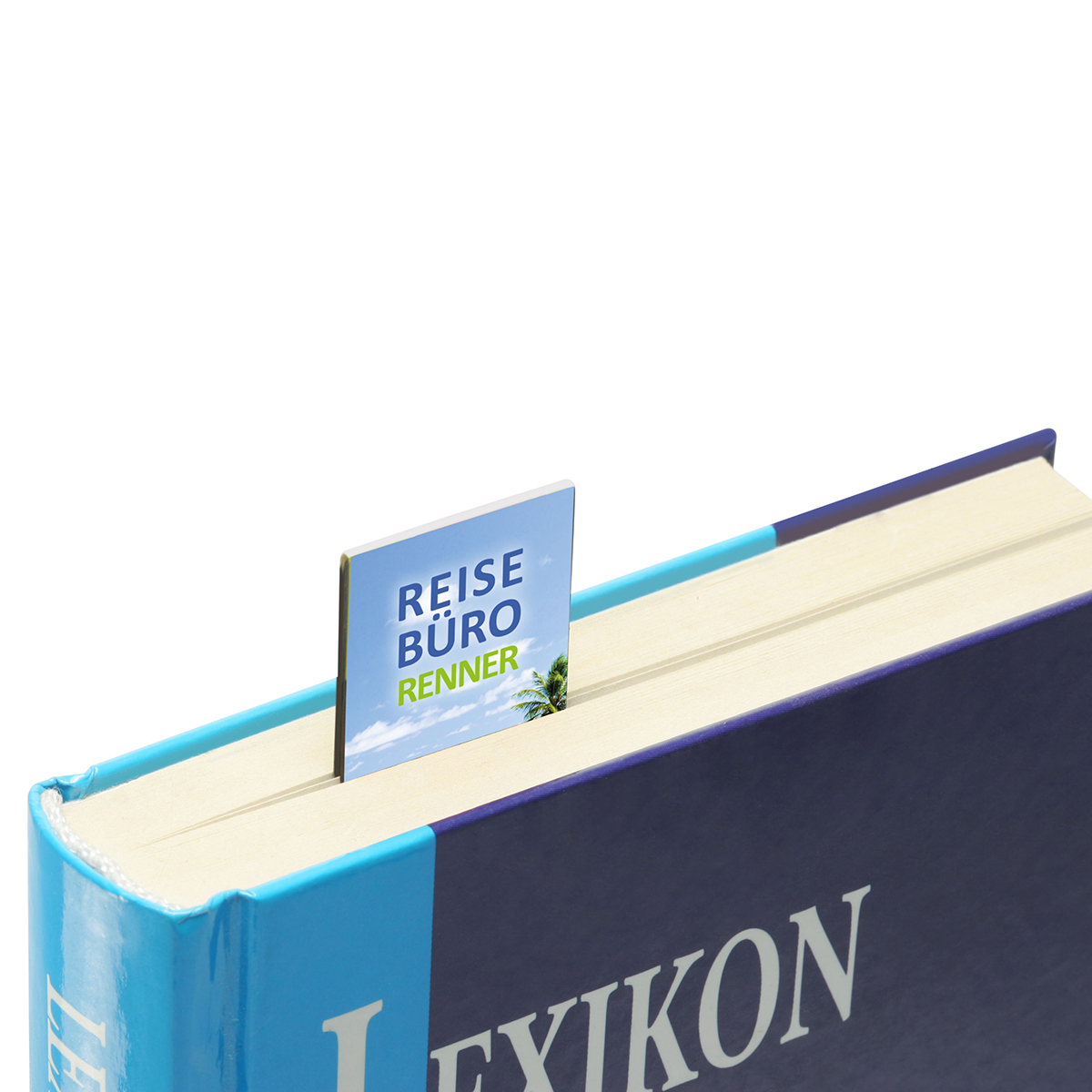 Lesezeichen Magnet als Werbeartikel mit Logo bedrucken