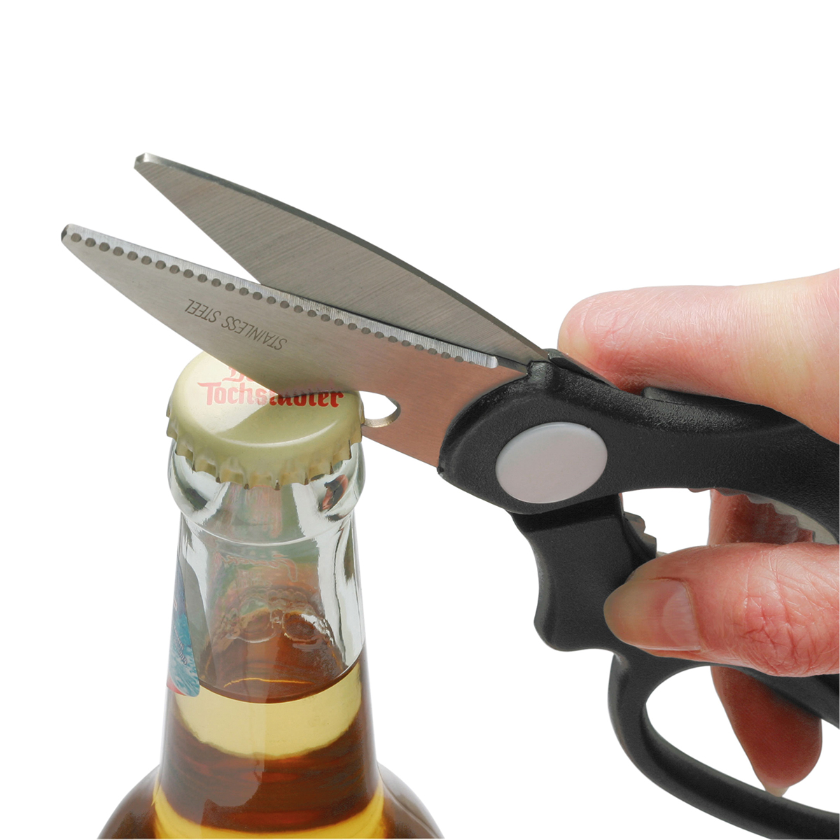 Schere, multifunktional als Werbeartikel mit Logo bedrucken