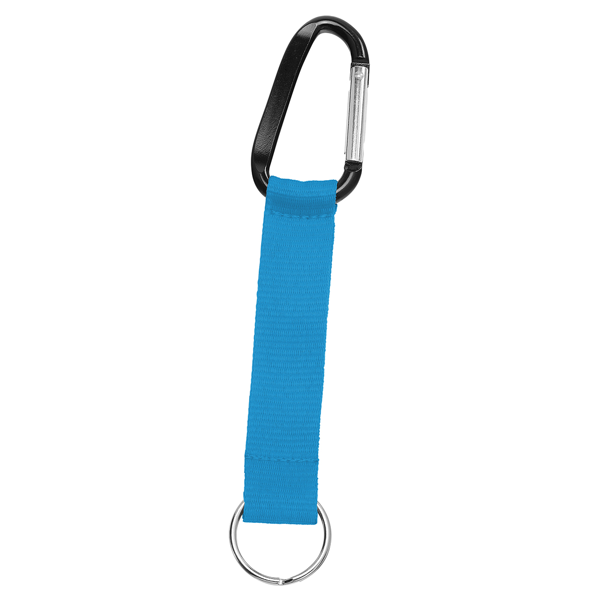 Kurz-Schlüsselband/Kurz-Lanyard "Duo" als Werbeartikel mit Logo bedrucken