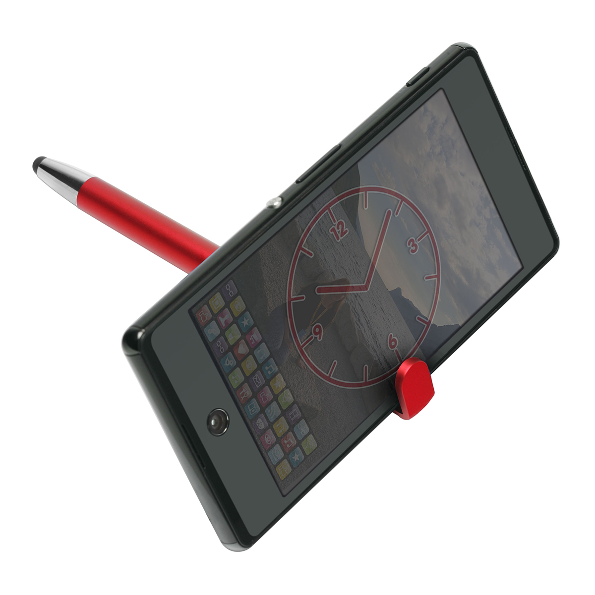Touchscreen-Druckkugelschreiber "Jupiter" als Werbeartikel mit Logo bedrucken