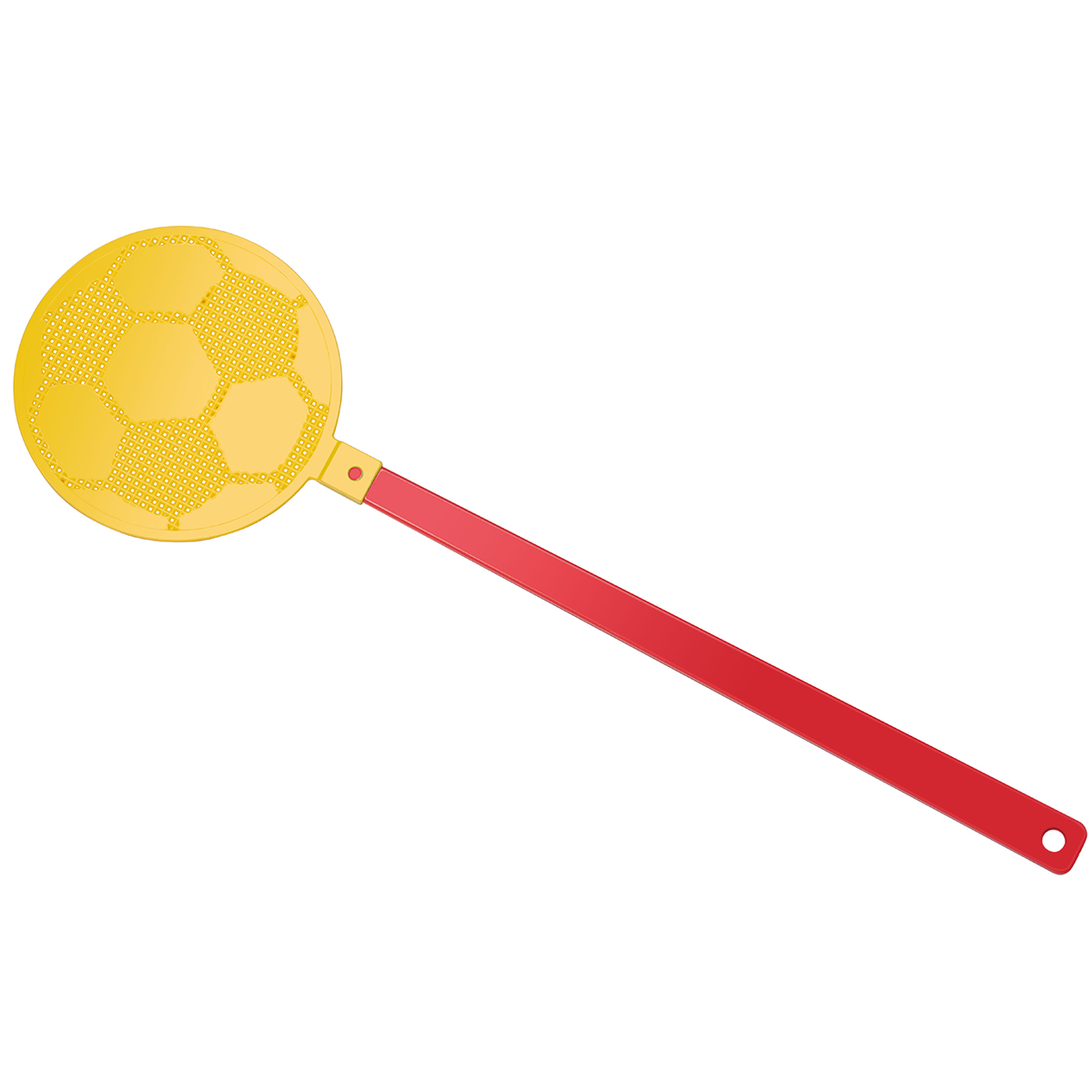 Fliegenklatsche "Fußball" als Werbeartikel mit Logo bedrucken