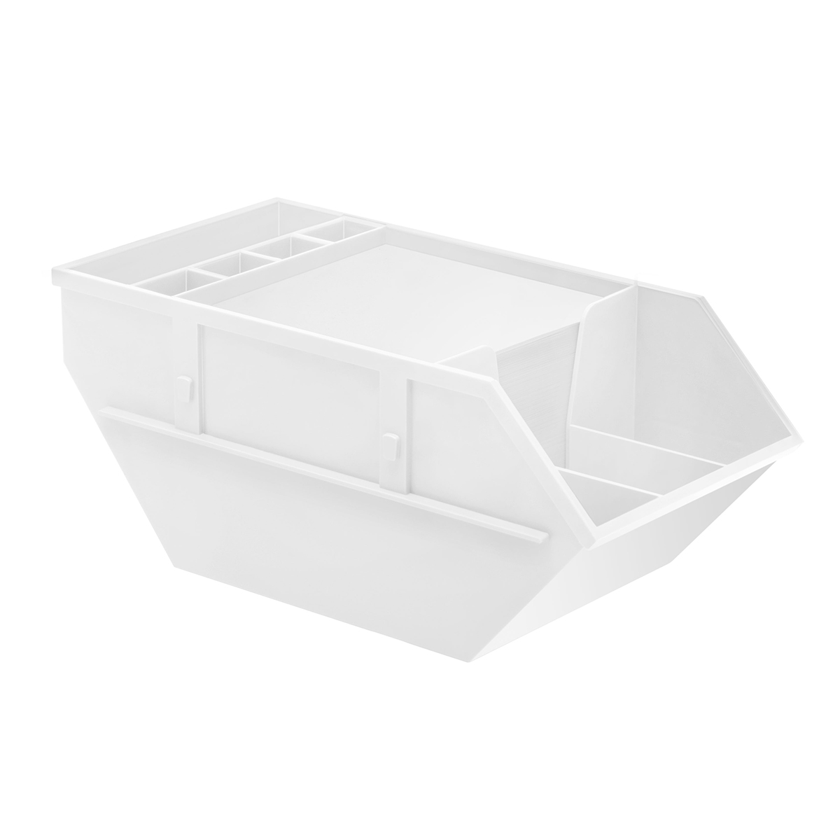 Zettelbox mit Köcher "Container" als Werbeartikel mit Logo bedrucken