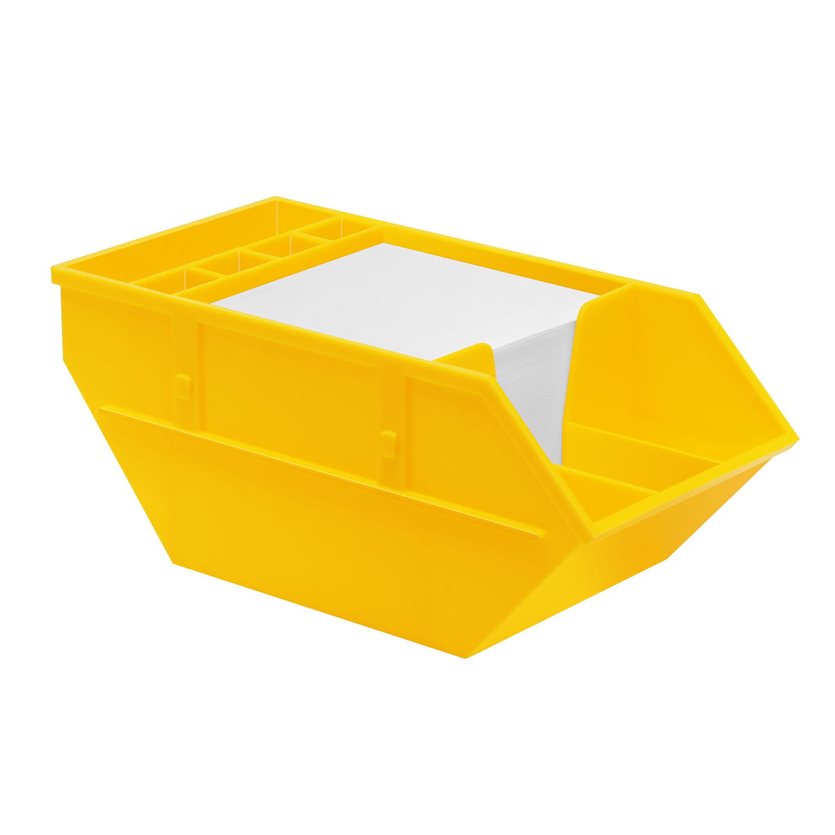 Zettelbox mit Köcher "Container" als Werbeartikel mit Logo bedrucken