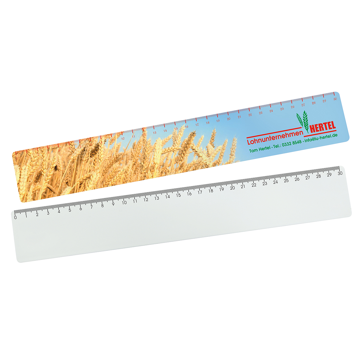 Lineal "Maxi" 30 cm als Werbeartikel mit Logo bedrucken