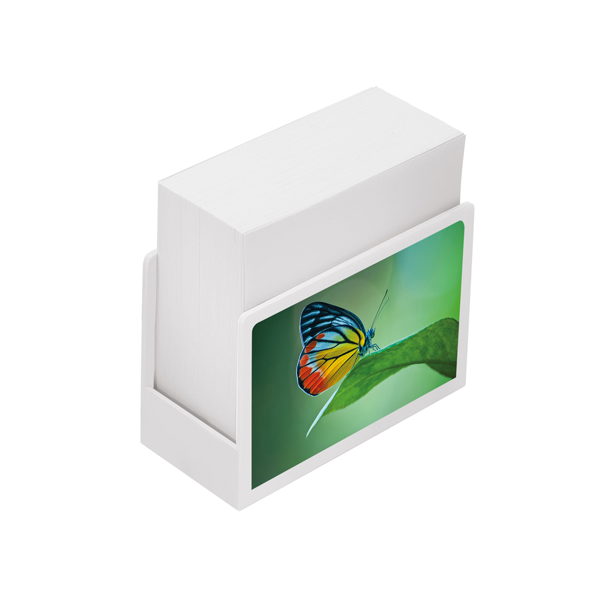 Zettelbox "Zeta" als Werbeartikel mit Logo bedrucken