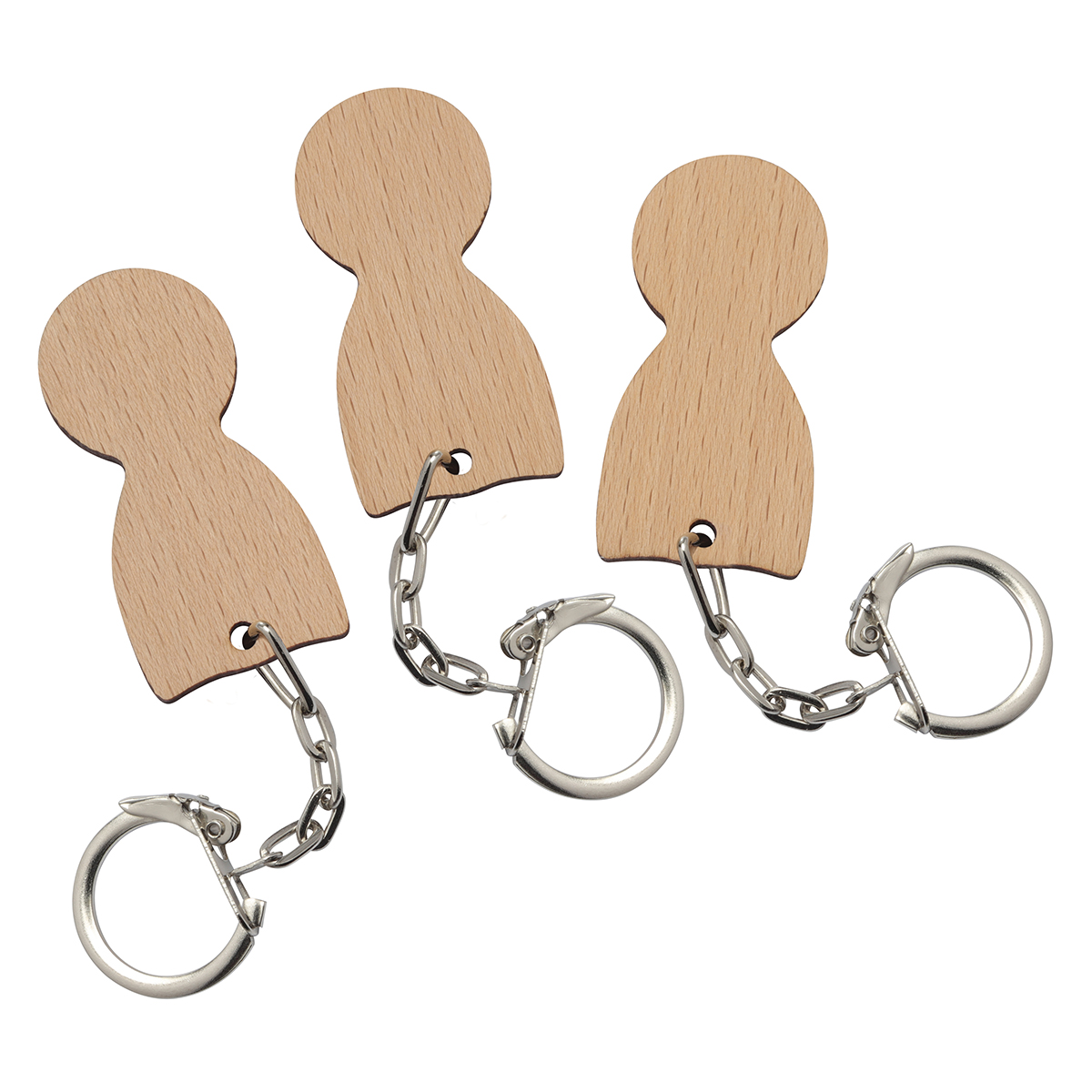 Einkaufswagenlöser Holz als Werbeartikel mit Logo bedrucken