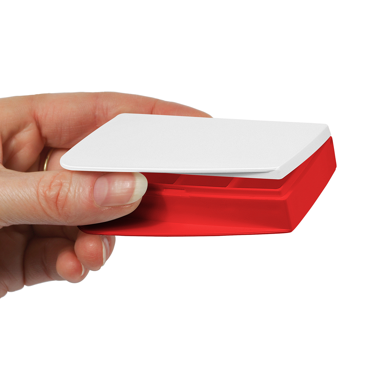 Pillendose "Alpha" als Werbeartikel mit Logo bedrucken