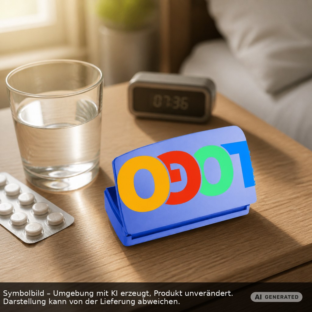 Pillendose "Alpha" als Werbeartikel mit Logo bedrucken