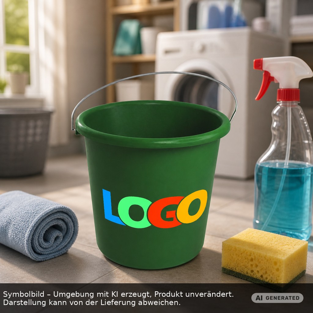 Eimer 10 l als Werbeartikel mit Logo bedrucken