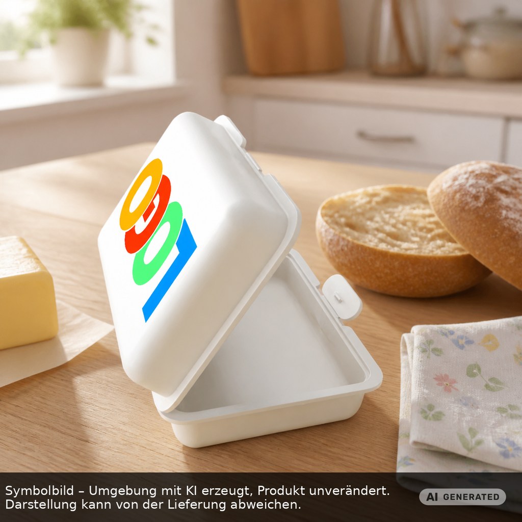 Brotdose/Butterdose - EXPRESSDRUCK als Werbeartikel mit Logo bedrucken