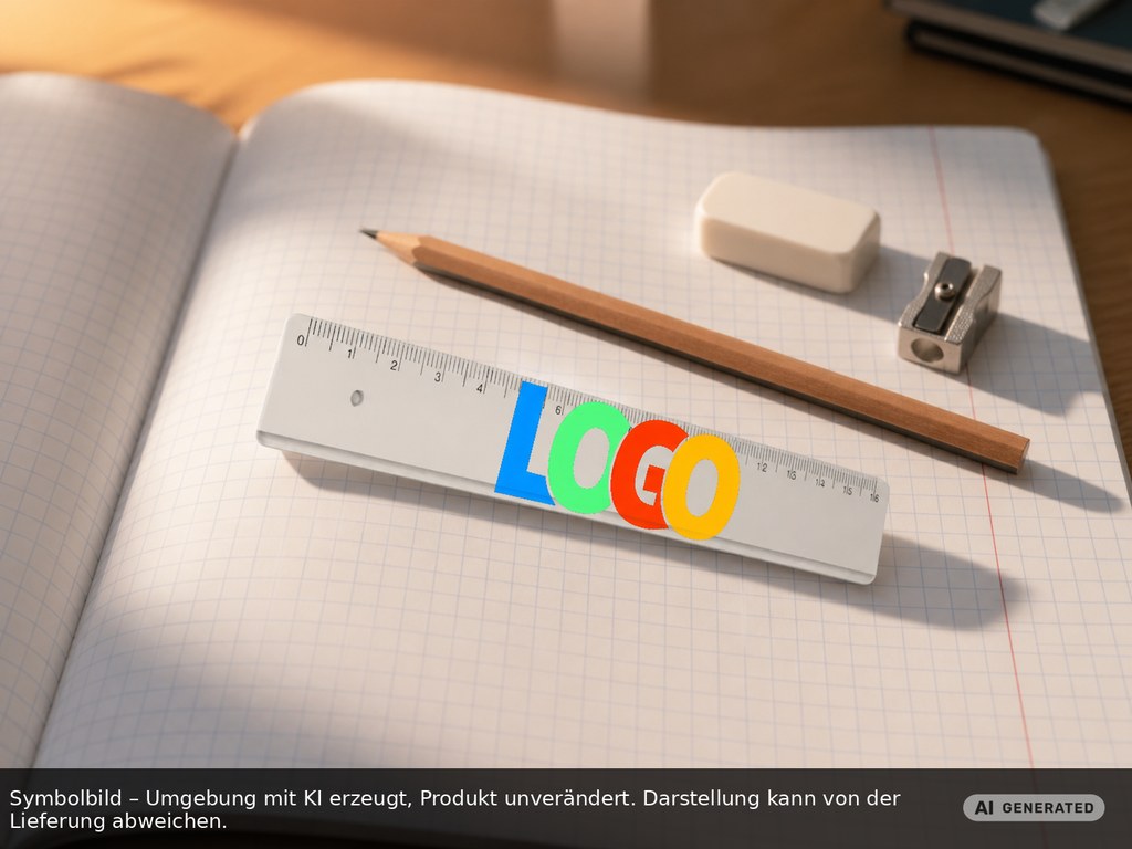 Lineal 16 cm - EXPRESSDRUCK als Werbeartikel mit Logo bedrucken